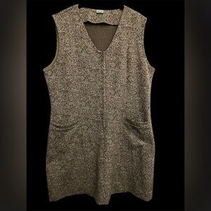 Vintage Brown Jumper With Pockets